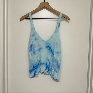VESTIQUE | Sky Blue Tie-Dye Camisole
